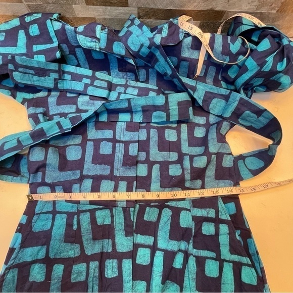 SIKA ANTHROPOLOGIE x Geometric Cotton Romper One Piece Size 8 - Picture 13 of 16